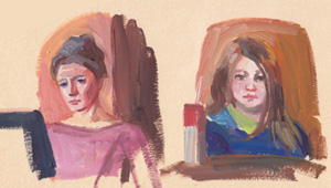 Portrait in Oil by Doug Rugh.