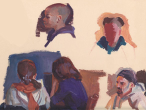 Portrait in Oil by Doug Rugh.