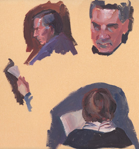 Portrait in Oil by Doug Rugh.