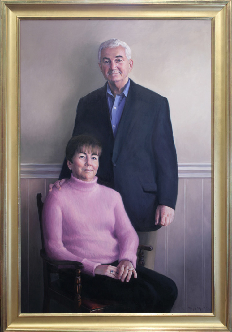 Portrait in Oil by Doug Rugh.
