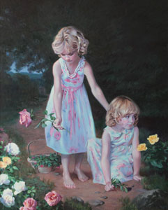 Portrait in Oil by Doug Rugh.