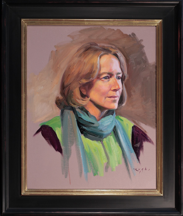 Portrait in Oil by Doug Rugh.