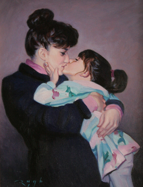 Portrait in Oil by Doug Rugh.