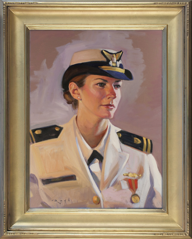 Portrait in Oil by Doug Rugh.