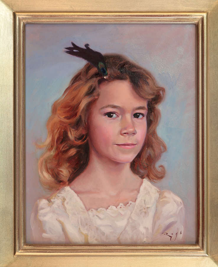 Portrait in Oil by Doug Rugh.