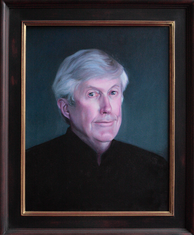 Portrait in Oil by Doug Rugh.