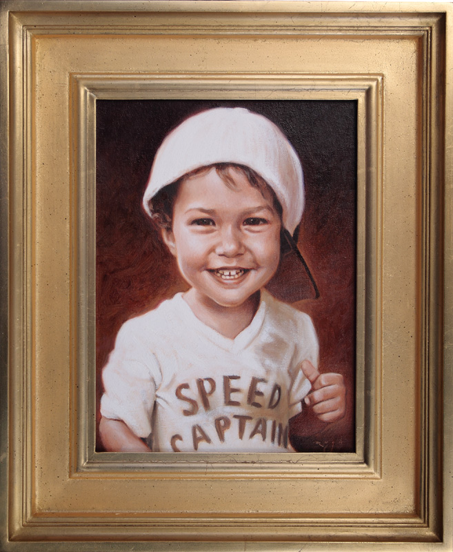 Portrait in Oil by Doug Rugh.