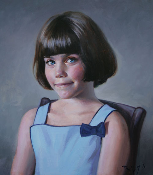 Portrait in Oil by Doug Rugh.