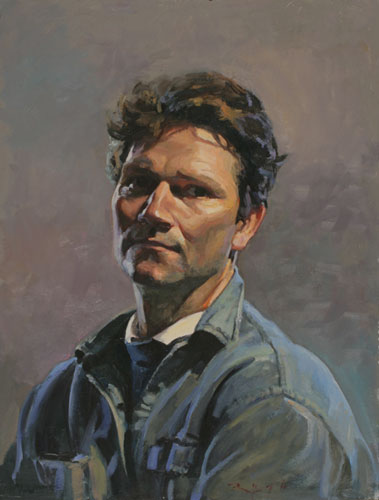 Portrait in Oil by Doug Rugh.