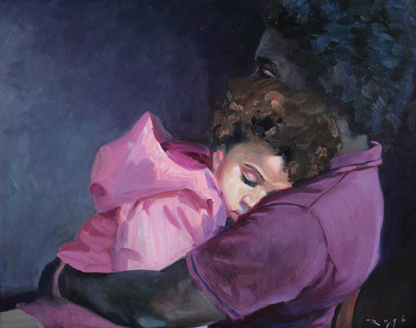 Portrait in Oil by Doug Rugh.