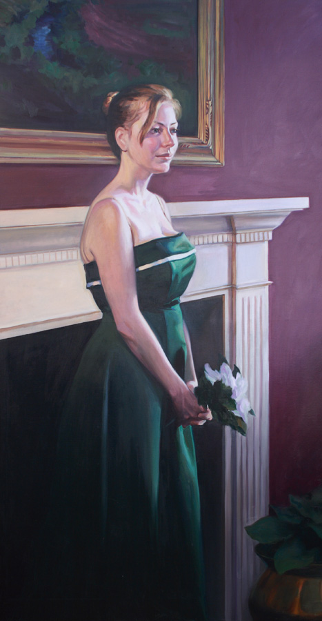 Portrait in Oil by Doug Rugh.